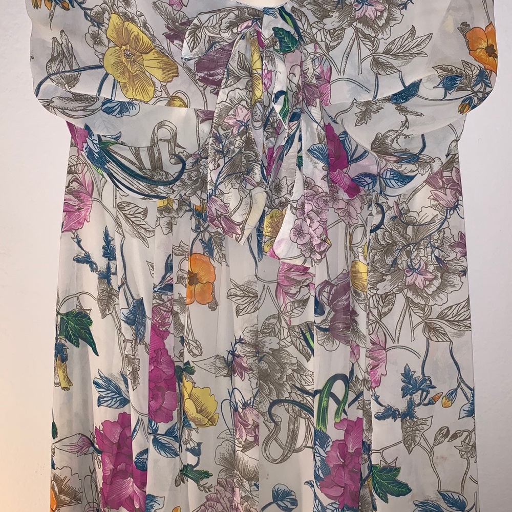 Floral long day dress